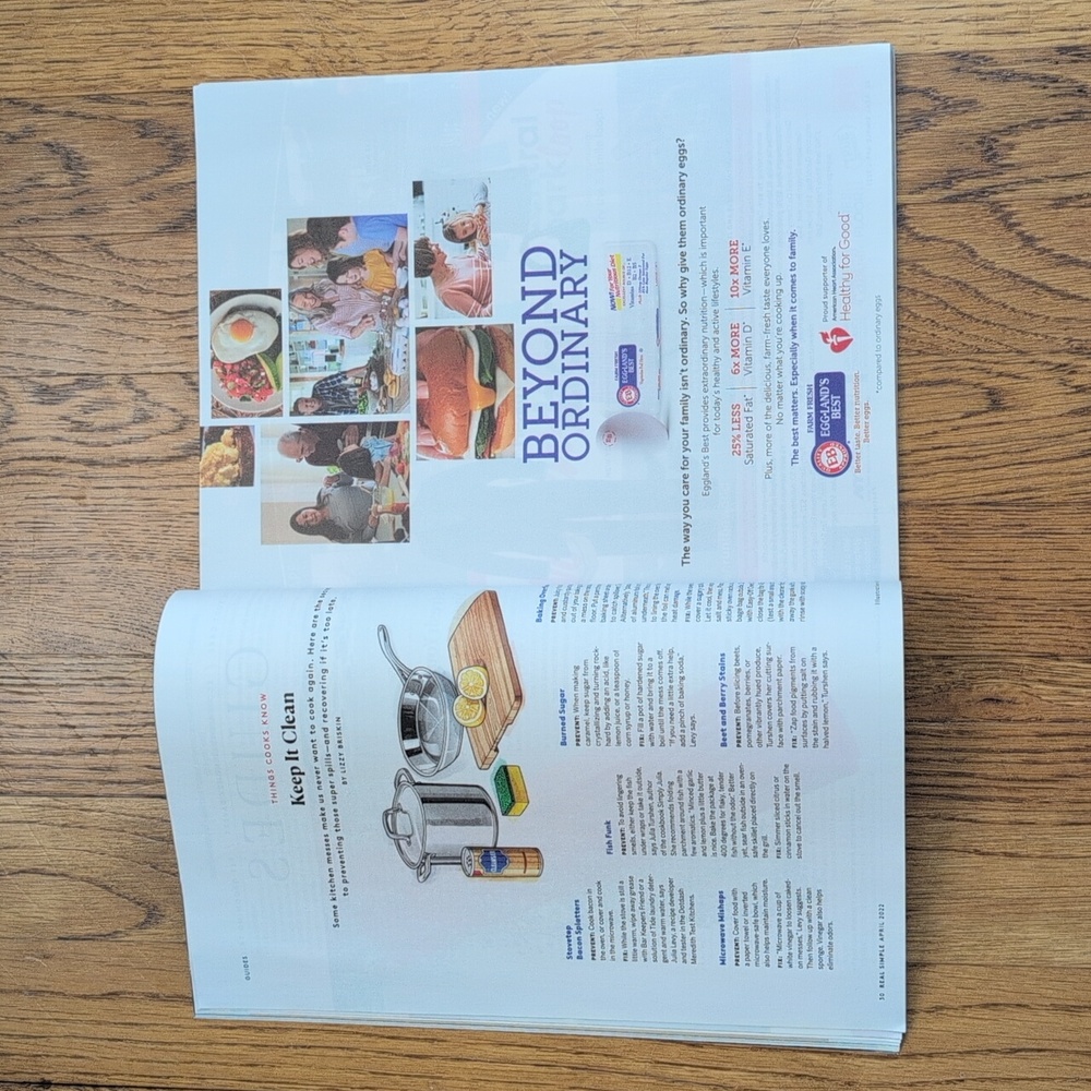 Real Simple Magazine April 2022 Calm & Clean For Spring - Picture 6 of 16